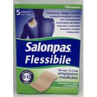 Alfasigma Salonpas Flessibile 5 cerotti medicati 7x10cm