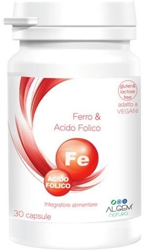 Algem Natura Ferro&Acido Folico Capsule 30 capsule