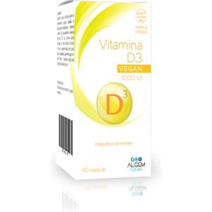 Algem Natura Vitamina D3 1000 UI 60 capsule