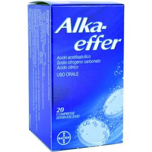 Bayer Alkaeffer 20 compresse effervescenti