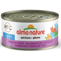 Almo Nature HFC Light Cats (Orata con Patate) - umido 70g