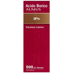 Almus Acqua borica 3% 500ml, Confronta prezzi