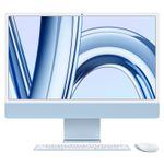 Apple iMac M3 24'' (2023) M3 8‑core GPU 8-core 8GB 256GB Blu (MQRC3T/A)