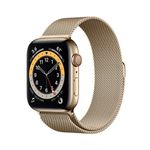 Apple Watch Series 6 Cellular 44mm (2020) Loop Maglia Milanese Oro
