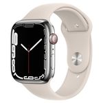 Apple Watch Series 7 GPS+Cellular (2021) Ricondizionato 45mm Argento
