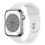 Apple Watch Series 8 (2022) Ricondizionato 45mm Acciaio GPS+Cellular