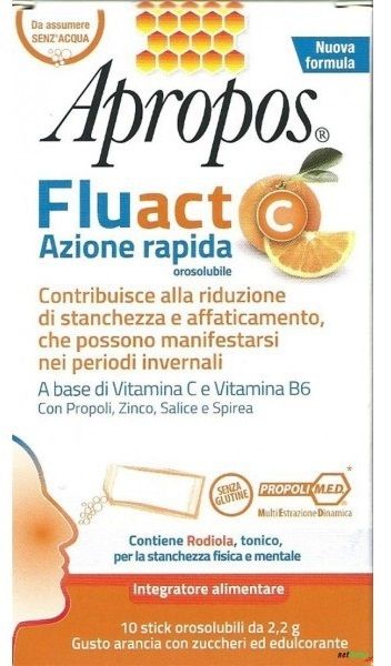 Apropos Fluact C Azione Rapida 10 bustine