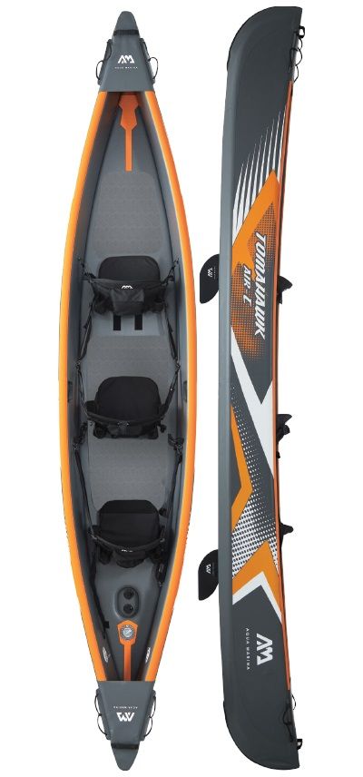 Kayak Aqua Marina Laxo | 10'6" (320cm) | Capacità 180kg | Per 2 Persone | Unisex Adulto - Foto 12