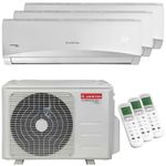 Ariston Prios trial split 12000+12000+12000 btu