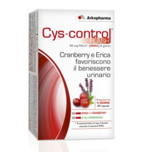 Arkopharma Cys-control Flash 20 capsule