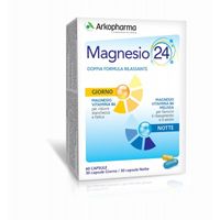 Arkopharma Magnesio 24 Giorno & Notte 60capsule