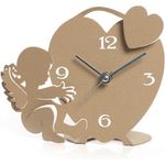 Arti e Mestieri Orologio da tavolo Angioletto Beige