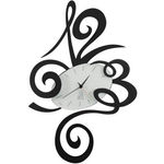 Arti e Mestieri Orologio da parete Robin Nero