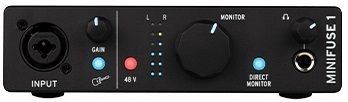 Arturia MiniFuse 1 Nero