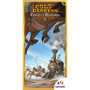 Asmodée Colt Express Cavalli e Diligenza