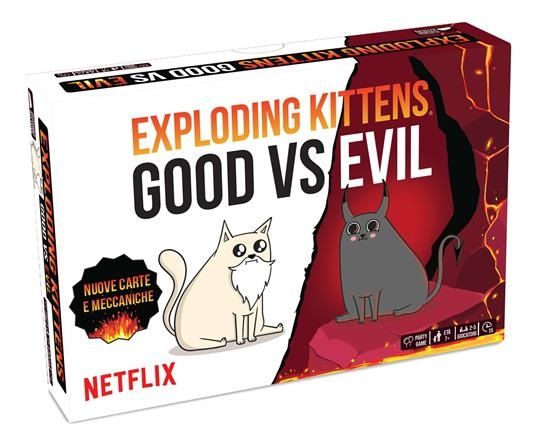Asmodée Exploding Kittens Good Vs Evil