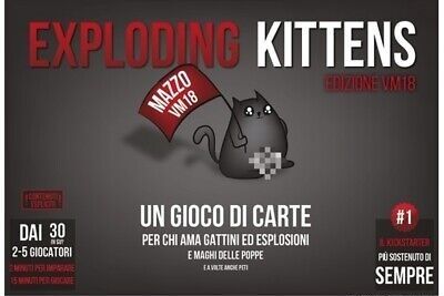 Asmodée Exploding Kittens VM 18