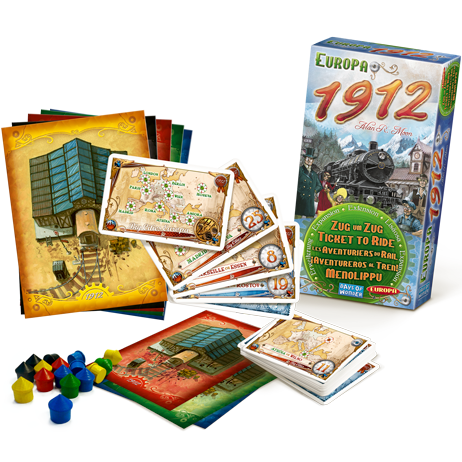 Asmodée Ticket to Ride Europa 1912