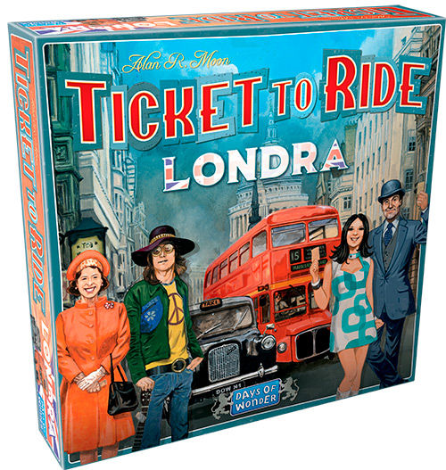 Ticket To Ride: Parigi, Gioco Da Tavolo Asmodee, 2-4 Giocatori, 8+ Anni, Edizione Italiana, Partite Rapide 15 Min