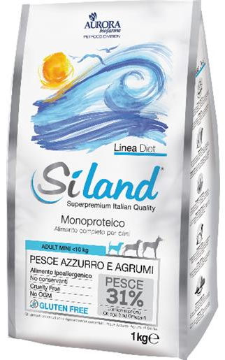Aurora Biofarma Siland Diet Adult Adulti Mini Cane (Pesce Azzurro/Agrumi) - secco 1kg