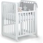 Azzurra Design Lettino con sponde Glam Bianco