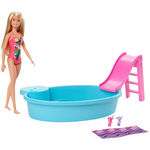 Barbie Bambola con piscina