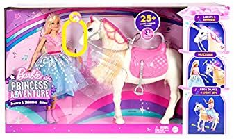Barbie Princess Adventure Barbie con cavallo