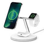 Belkin Boost Charge Pro Wireless 3in1 con MagSafe 15W Bianco