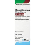 Mylan Benzidamina 0,15% spray per mucosa orale