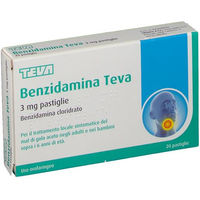 Teva Benzidamina 3mg 20 pastiglie