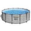 Bestway Steel Pro Max Effetto Pietra 427x122 cm