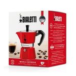 Bialetti Moka Express Color 3 tazze rosso