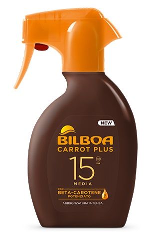 Bilboa Carrot Plus Spray Trigger SPF15 250ml