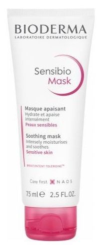 Bioderma Sensibio Mask Trattamento Lenitivo Idratante Pelle Sensibile e Intollerante 75ml