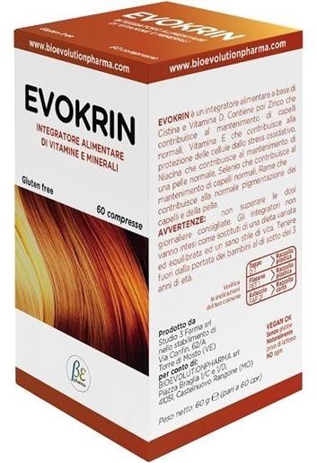 Bioevolutionpharma Evokrin Capelli Compresse 60 compresse