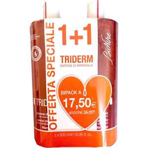 BioNike Triderm Sapone di Marsiglia 500ml Bipack