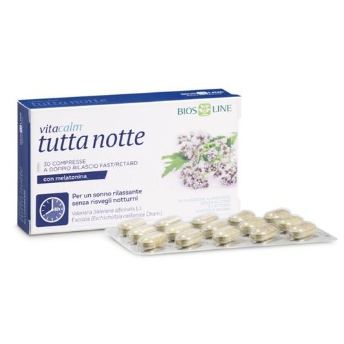 Bios Line Vitacalm Tutta Notte Compresse 30 compresse