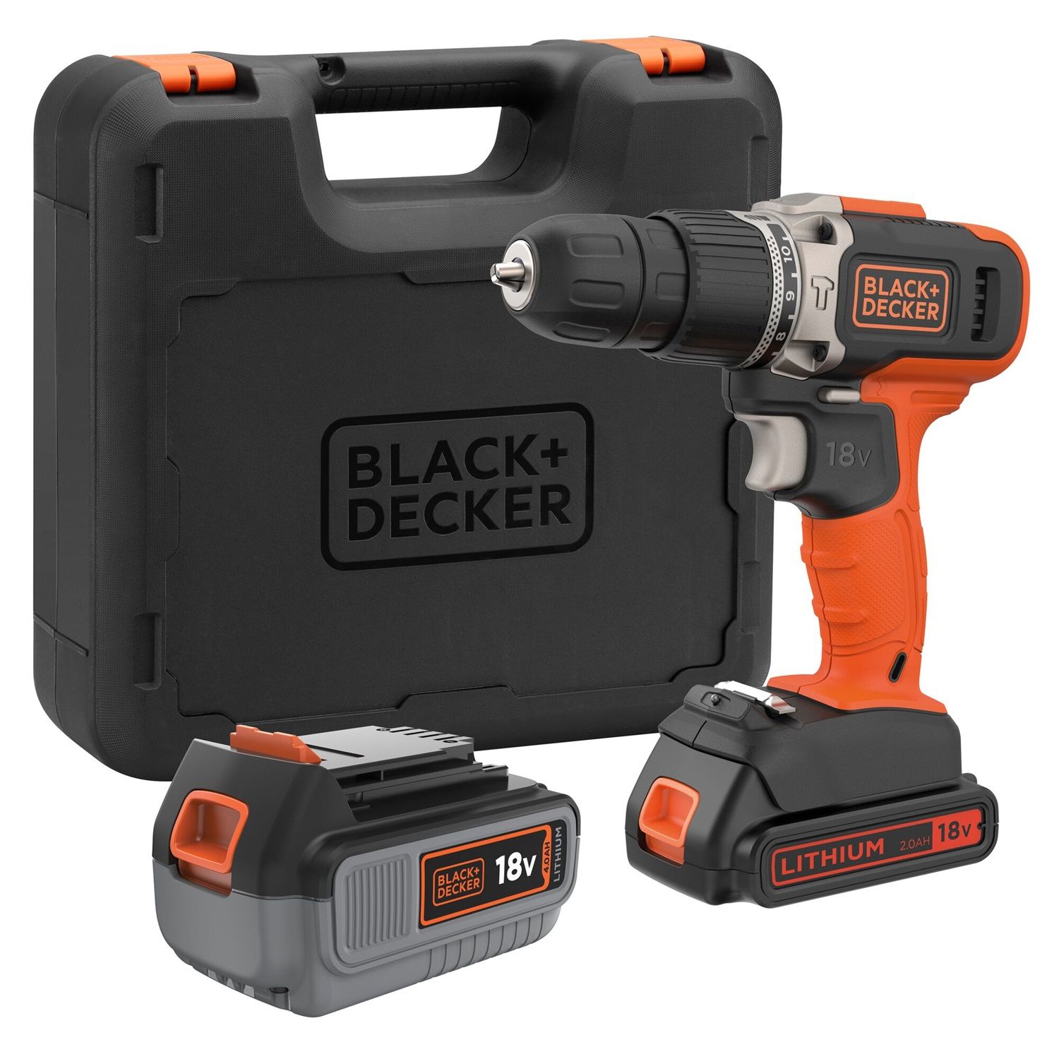 Trapano Avvitatore BLACK+DECKER Brushless 18V - Con 2 Batterie 1.5Ah | 28.000 BPM E 52Nm Di Coppia - Foto 6