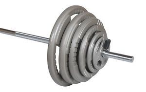 Blue Gym Set di Pesi Standard 120 kg