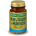 Body Spring Olio Fegato di Merluzzo 100 capsule