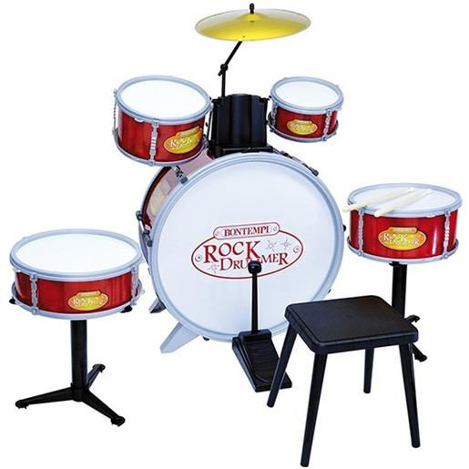 Drum Set con 3 tamburi e piatto - [513342