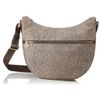 Borbonese Luna Bag Middle Nylon Jet Op Marrone