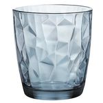 Bormioli Diamond bicchiere acqua Blu 30cl