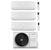 Bosch Climate 3000i trial split 9000+9000+12000 btu