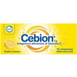 Dompé Cebion Vitamina C 1000 mg 10 Compresse Effervescenti Limone