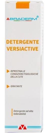 Braderm Versiactive Detergente 200ml