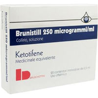 Bruschettini Brunistill collirio 20 contenitori monodose 0,5ml 0,025