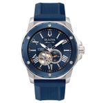 Bulova Marine Star Automatic Caucciù/Blu (98A303)