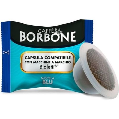 Caffè Borbone Miscela Blu Capsule Sistema Bialetti