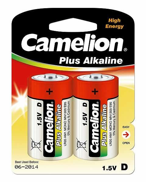 Camelion Plus Alkaline D (2 pz)